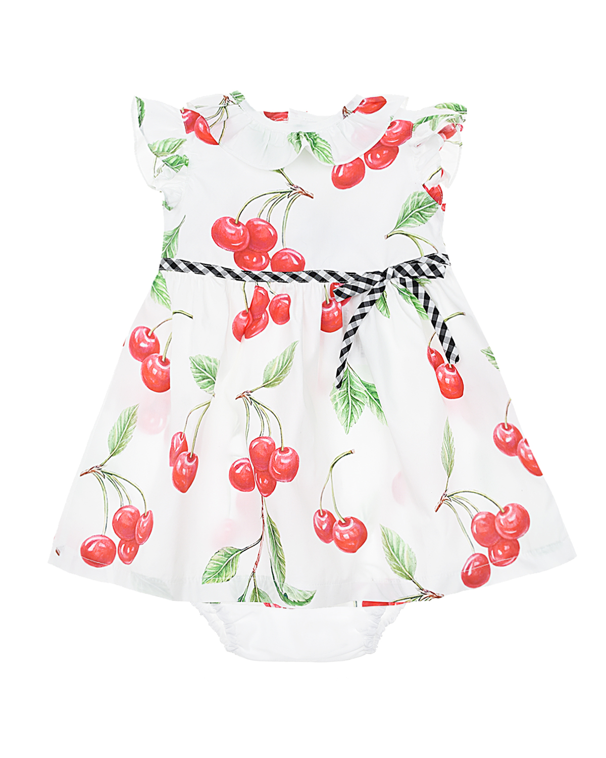 Комплект из платья и шорт Aletta детский, размер 68, цвет кремовый - фото 1