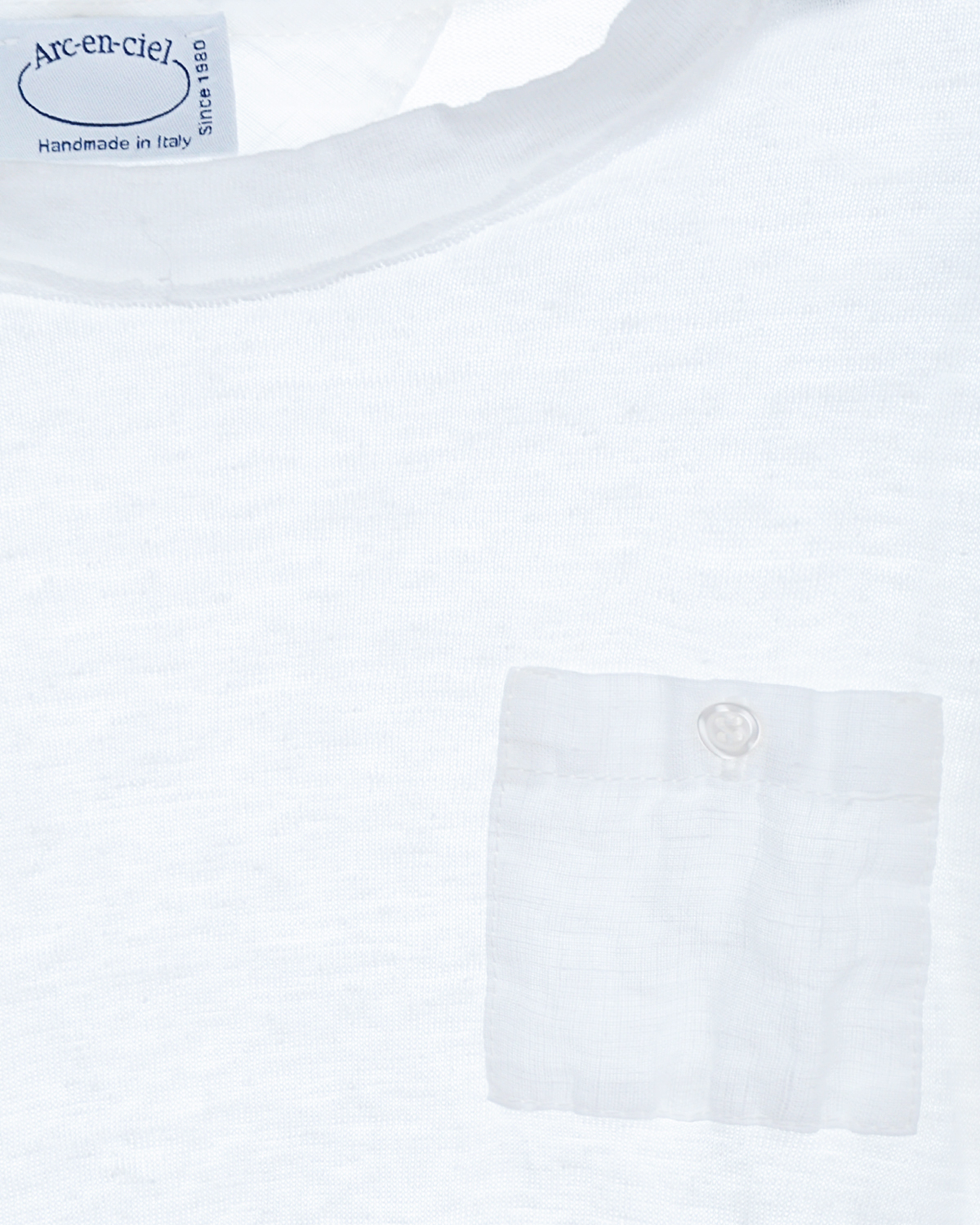 Льняная толстовка с карманом Arc-en-ciel детская - фото 3