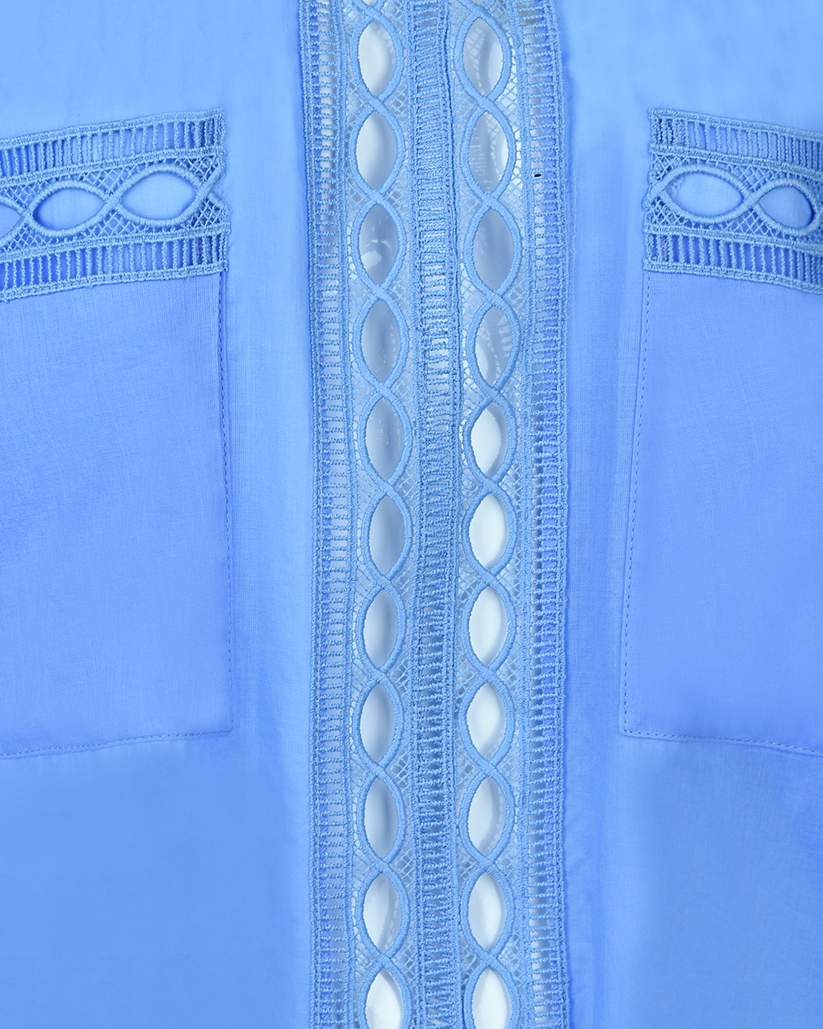 Блузка Charo Ruiz, размер 44, цвет голубой - фото 3