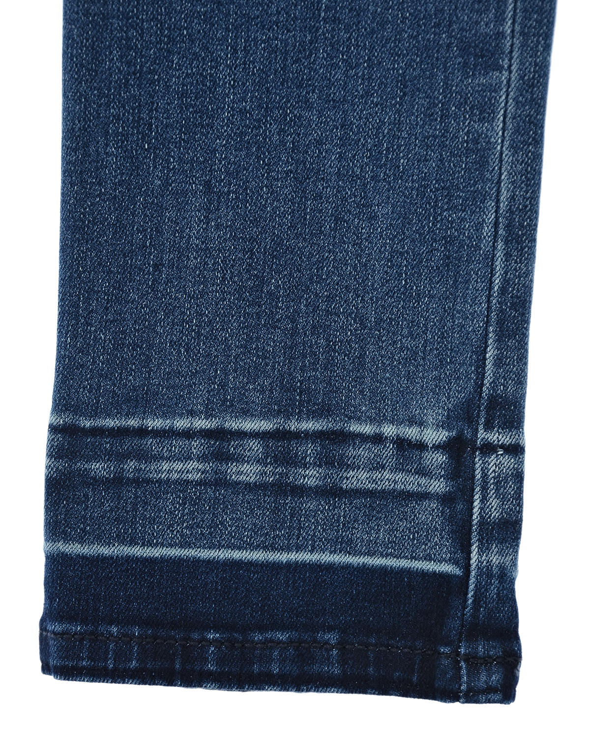 Джинсы прямого кроя с эластичным поясом Emporio Armani, размер 122, цвет синий - фото 3