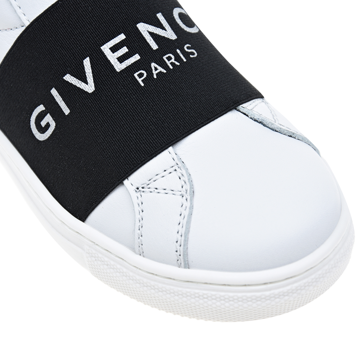 Кожаные кеды без шнуровки Givenchy детские - фото 6