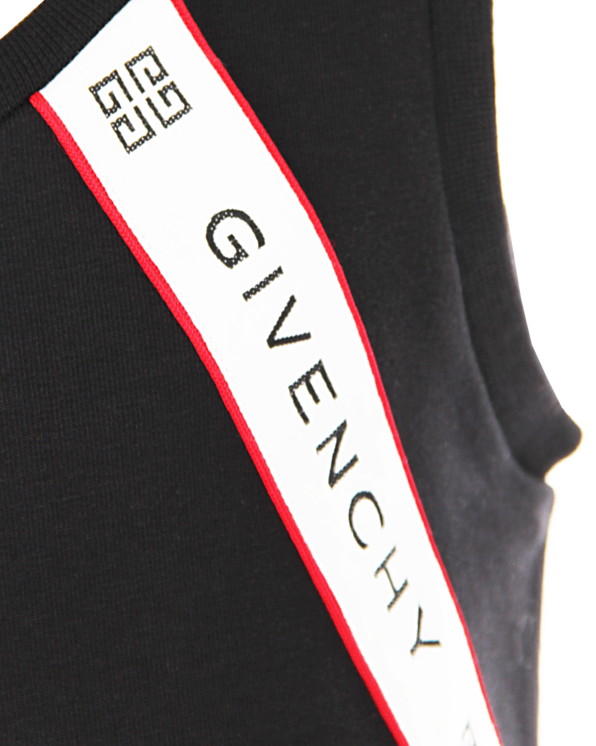 Платье без рукавов с декоративными вставками Givenchy детское, размер 140, цвет черный - фото 3