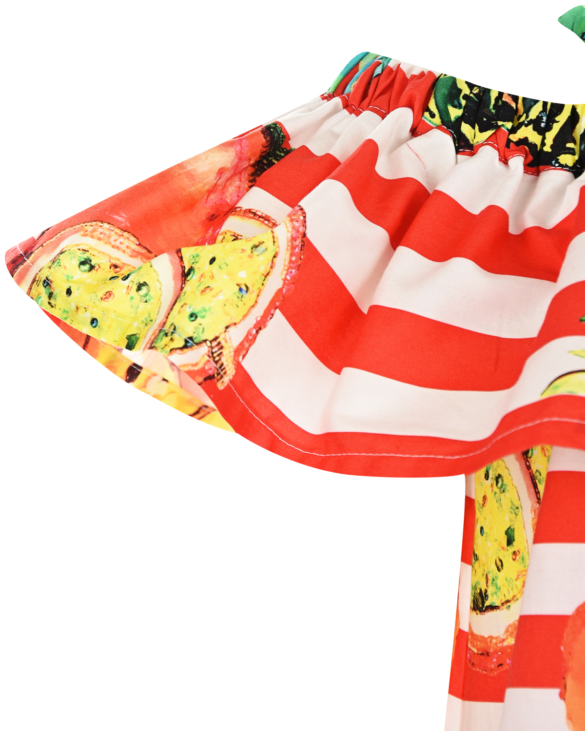 Платье Stella Jean детское, размер 128, цвет мультиколор - фото 4