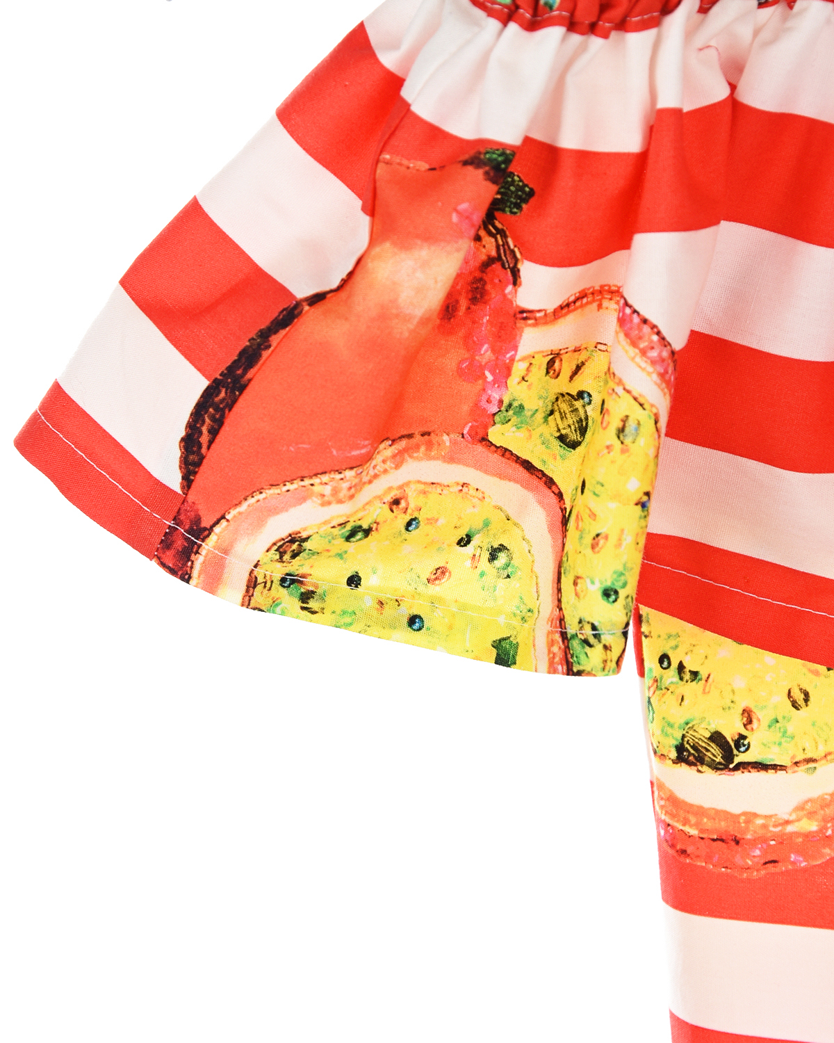 Платье Stella Jean детское, размер 128, цвет мультиколор - фото 6