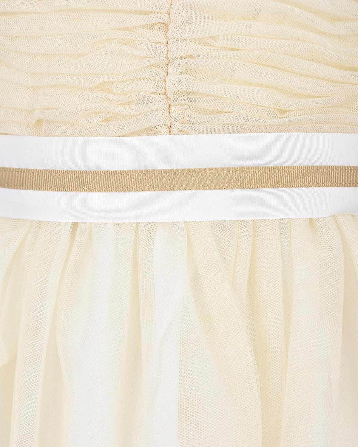 Платье TWINSET, размер 164, цвет кремовый - фото 3