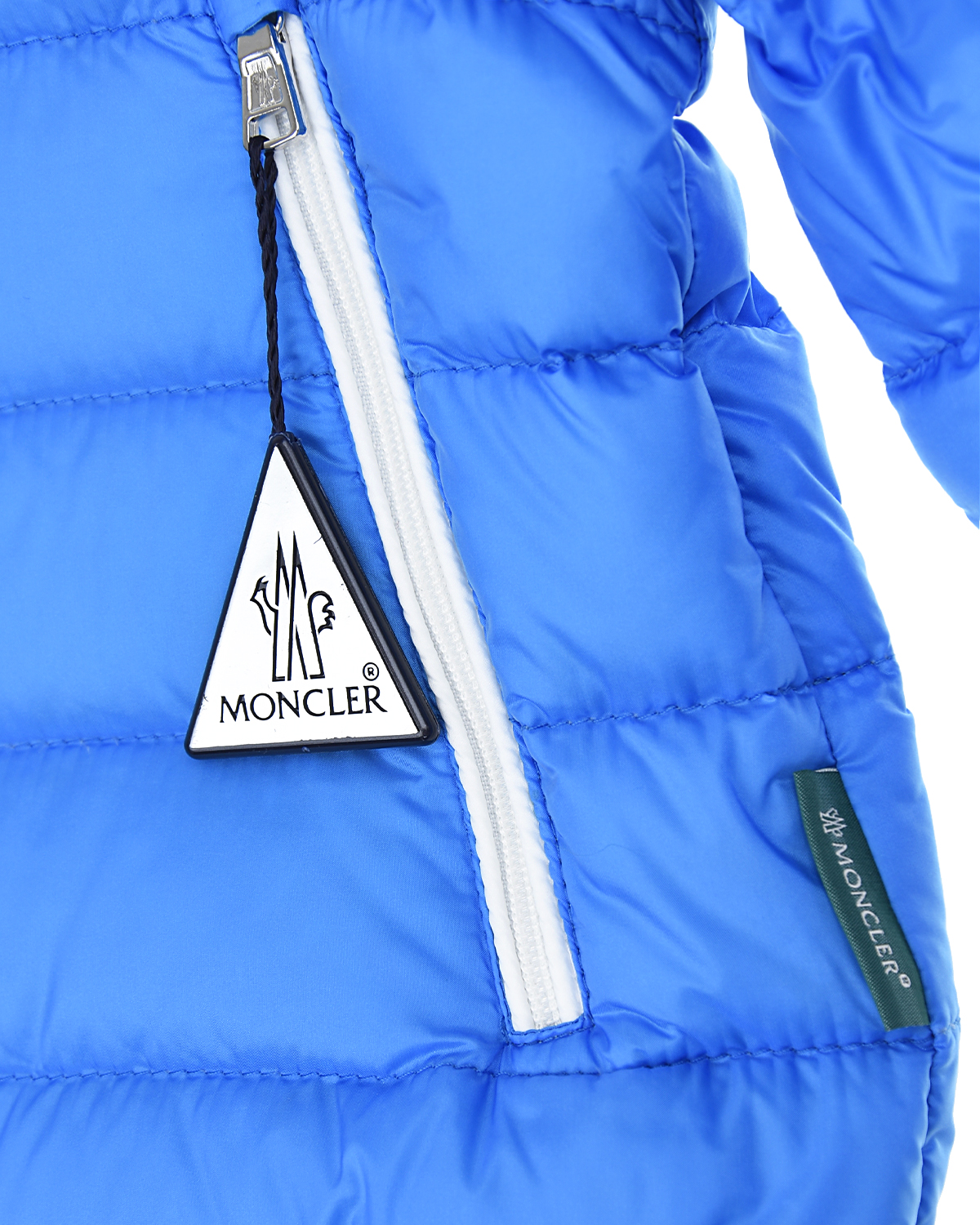 Куртка с отстегивающимися рукавами Moncler, размер 86, цвет синий - фото 3