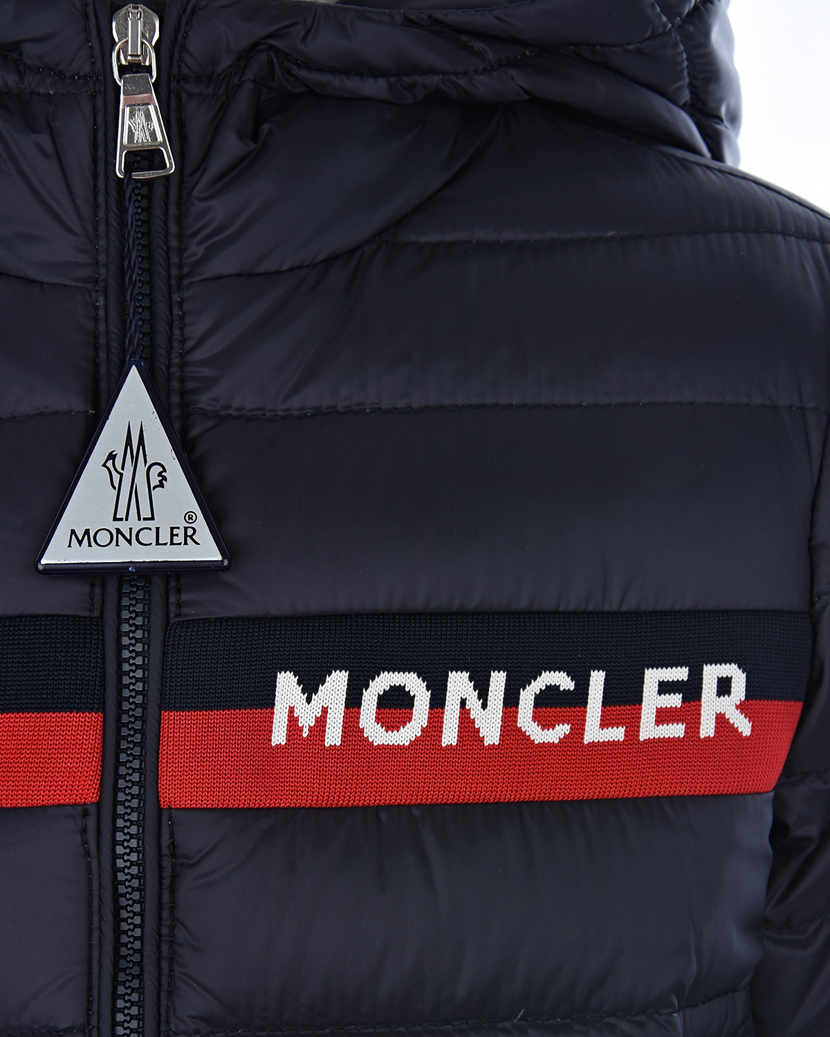 Куртка с декоративной вставкой Moncler детская - фото 3