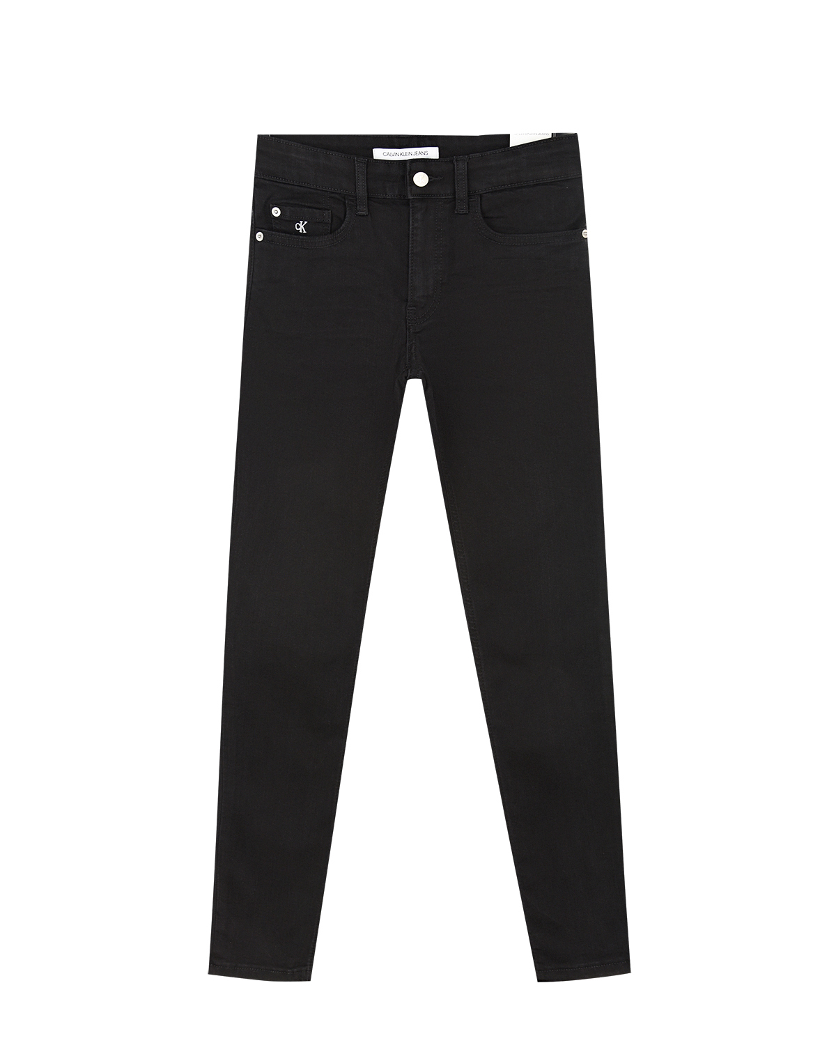 Черные джинсы skinny fit Calvin Klein детские - фото 1