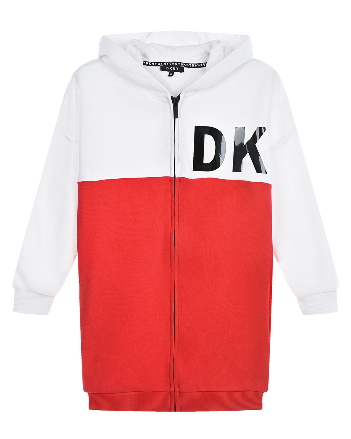 Удлиненная спортивная куртка DKNY детская