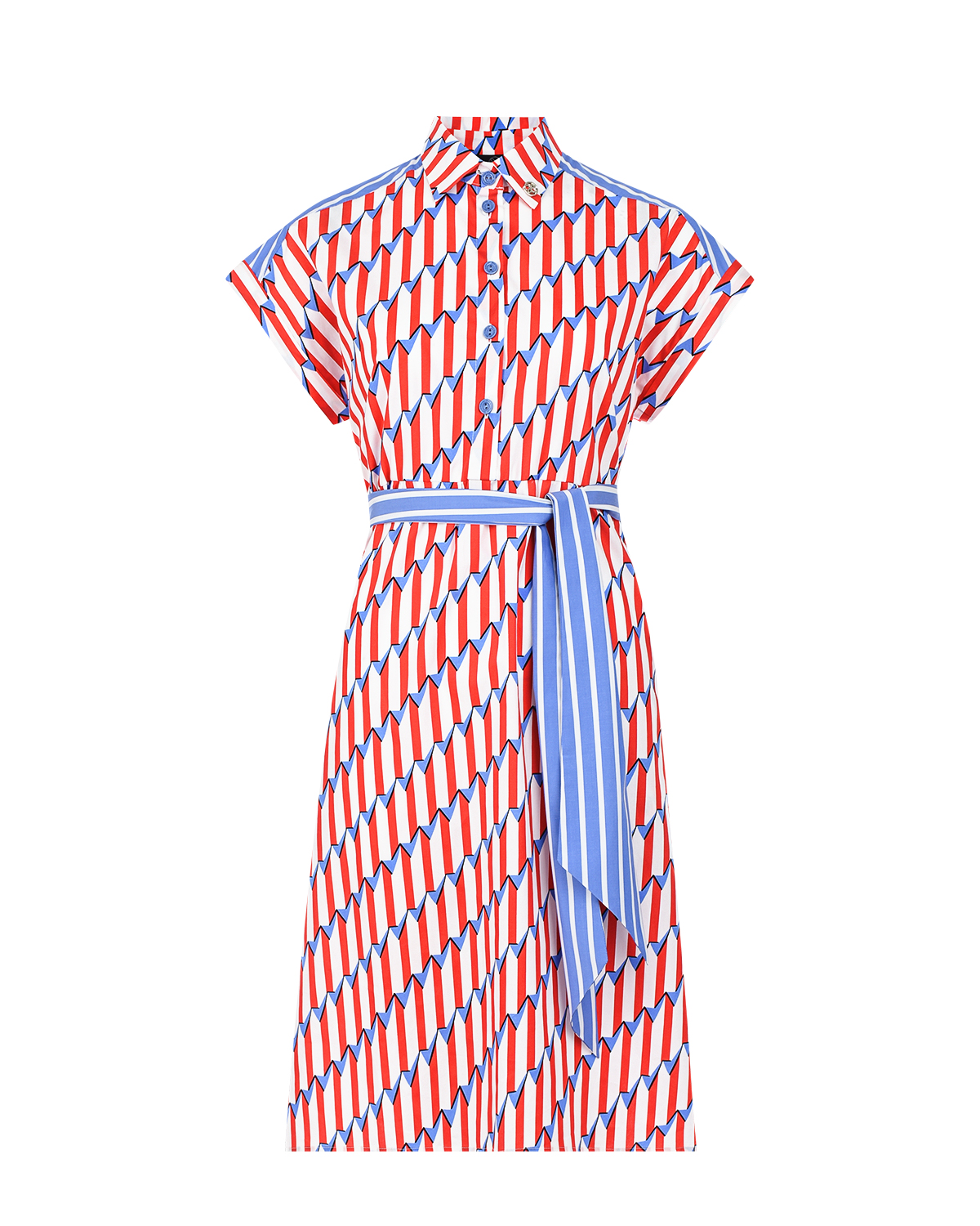 Платье для беременных с поясом Dan Maralex, размер 46, цвет нет цвета - фото 1