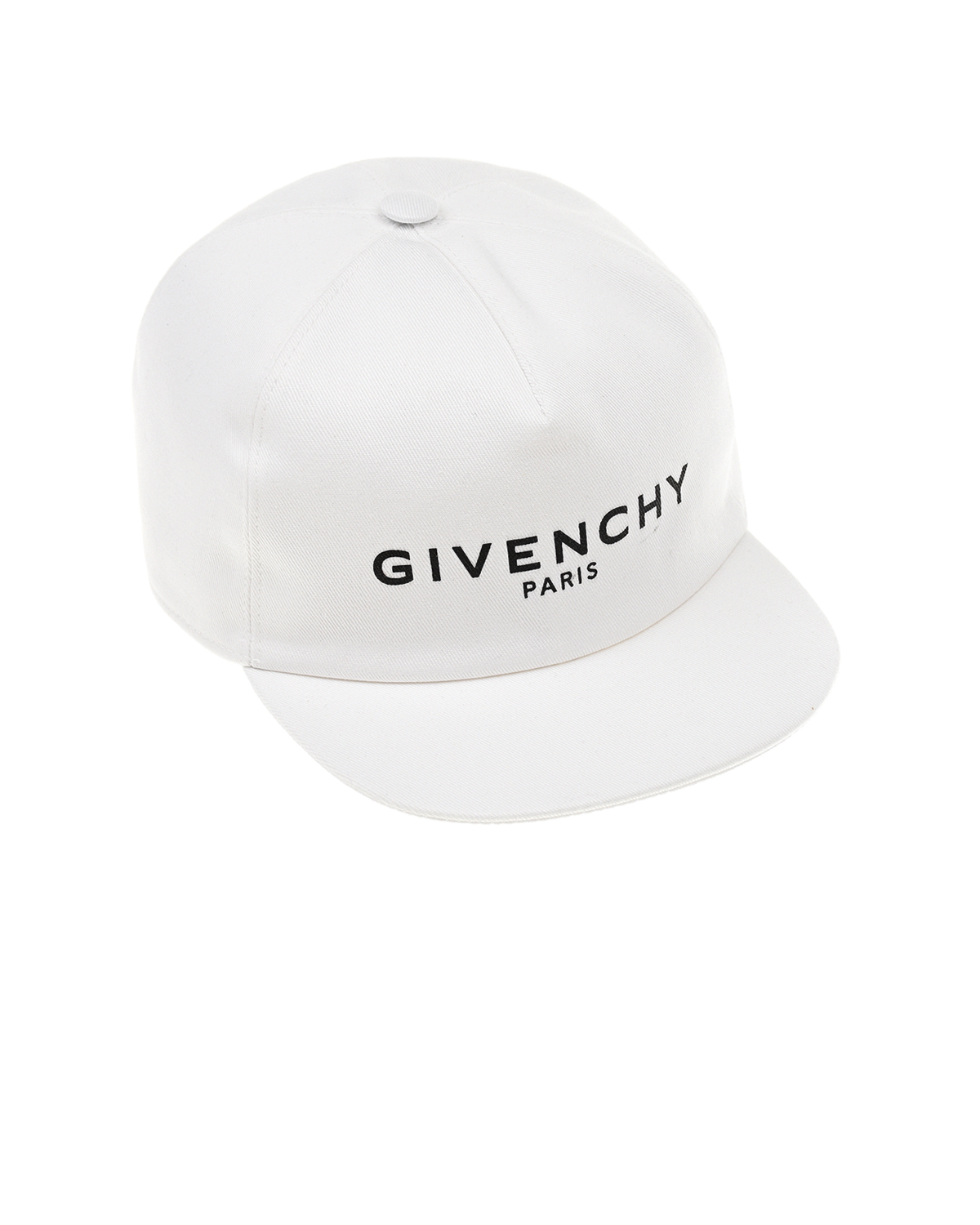 Белая хлопковая бейсболка с логотипом Givenchy детская