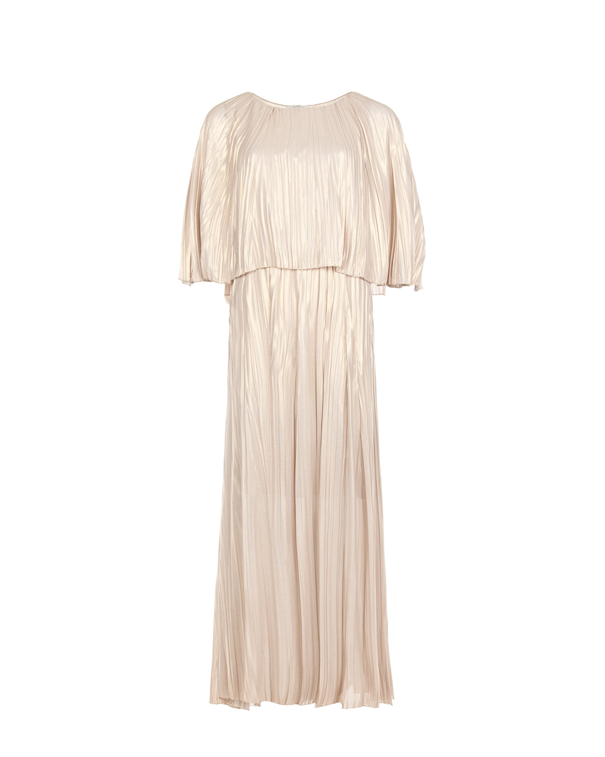 

Бежевое платье с плиссировкой Panicale, Бежевый, Бежевое платье с плиссировкой Panicale