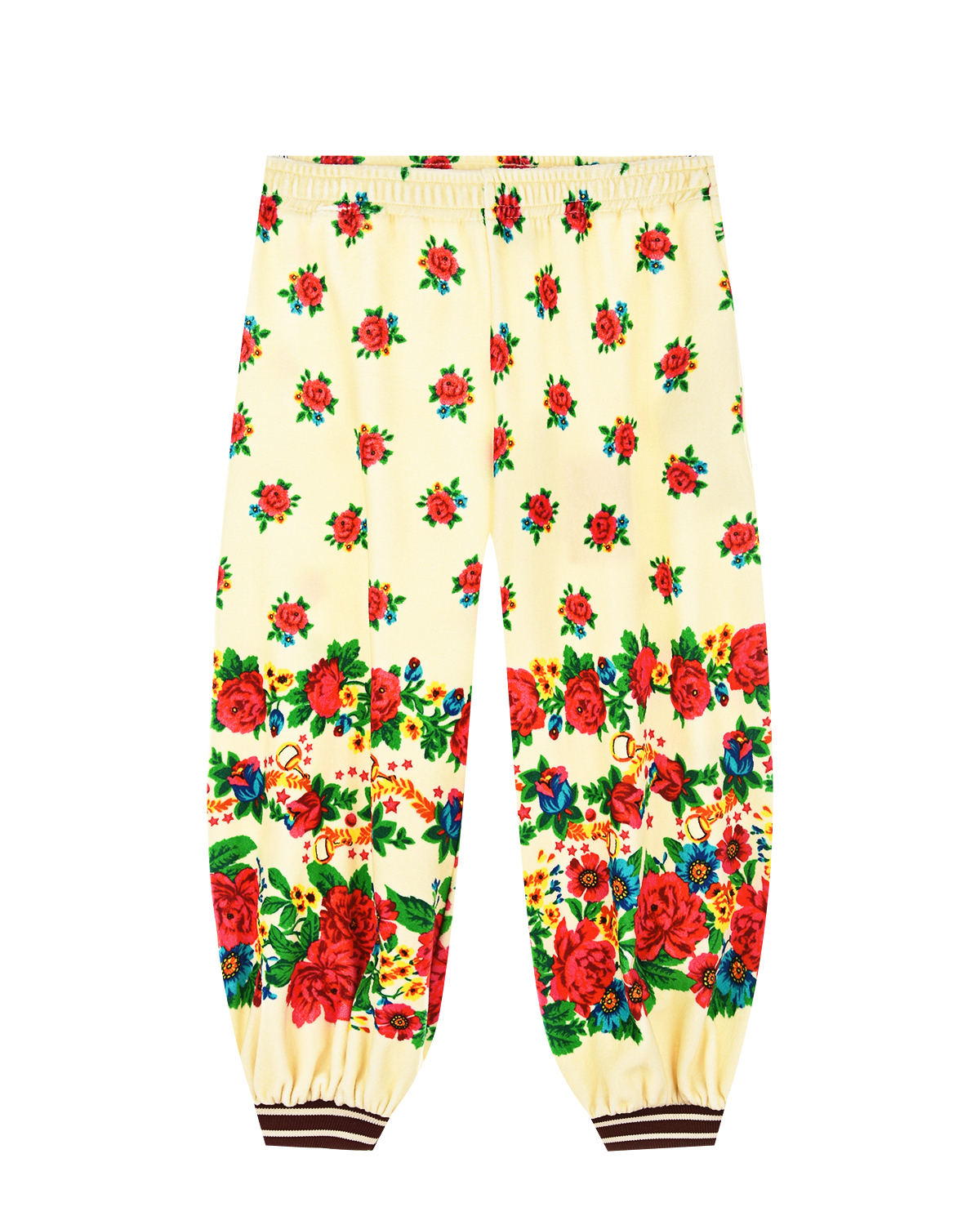 

Брюки спортивные с цветочным принтом GUCCI детские, Мультиколор, Брюки спортивные с цветочным принтом GUCCI детские