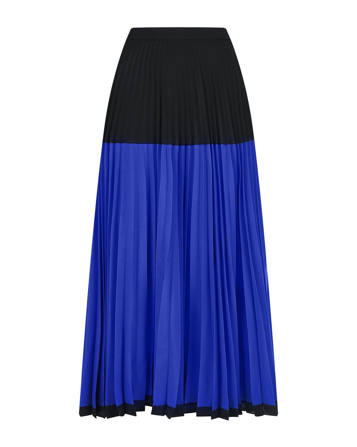 

Юбка плиссе в стиле колорблок Markus Lupfer, Синий, Юбка плиссе в стиле колорблок Markus Lupfer