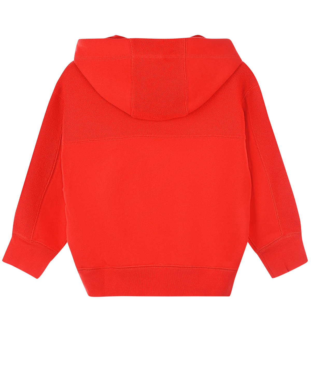 Красная спортивная куртка с капюшоном Burberry детская - фото 2
