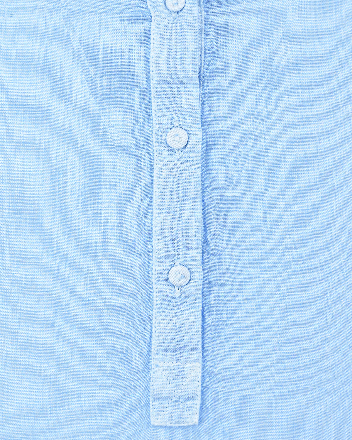 Льняное платье свободного кроя 120% Lino, размер 42, цвет голубой - фото 6