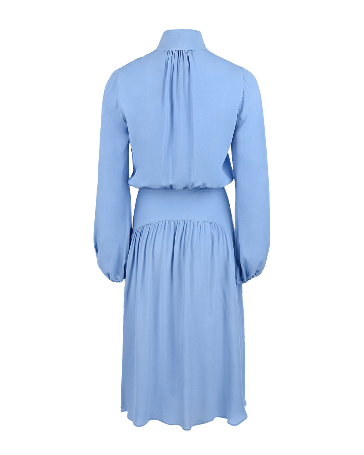 Голубое платье с бантом No. 21, размер 40, цвет голубой - фото 2