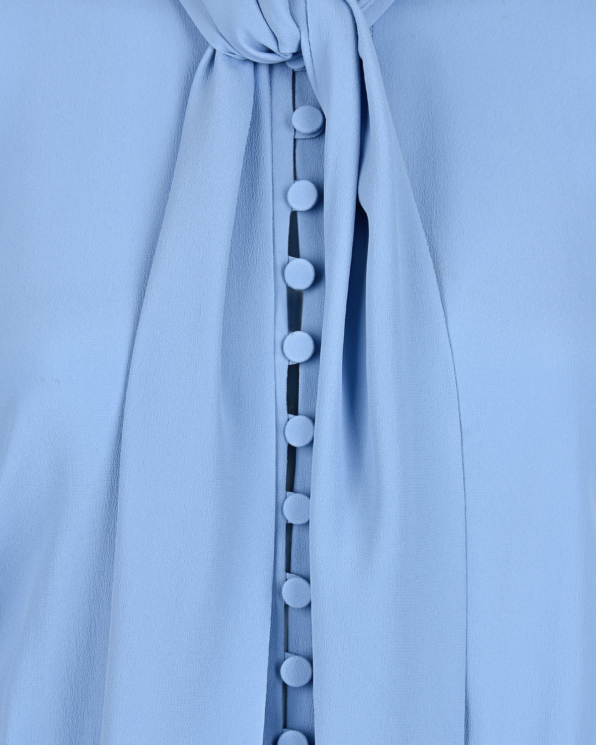 Голубое платье с бантом No. 21, размер 40, цвет голубой - фото 3