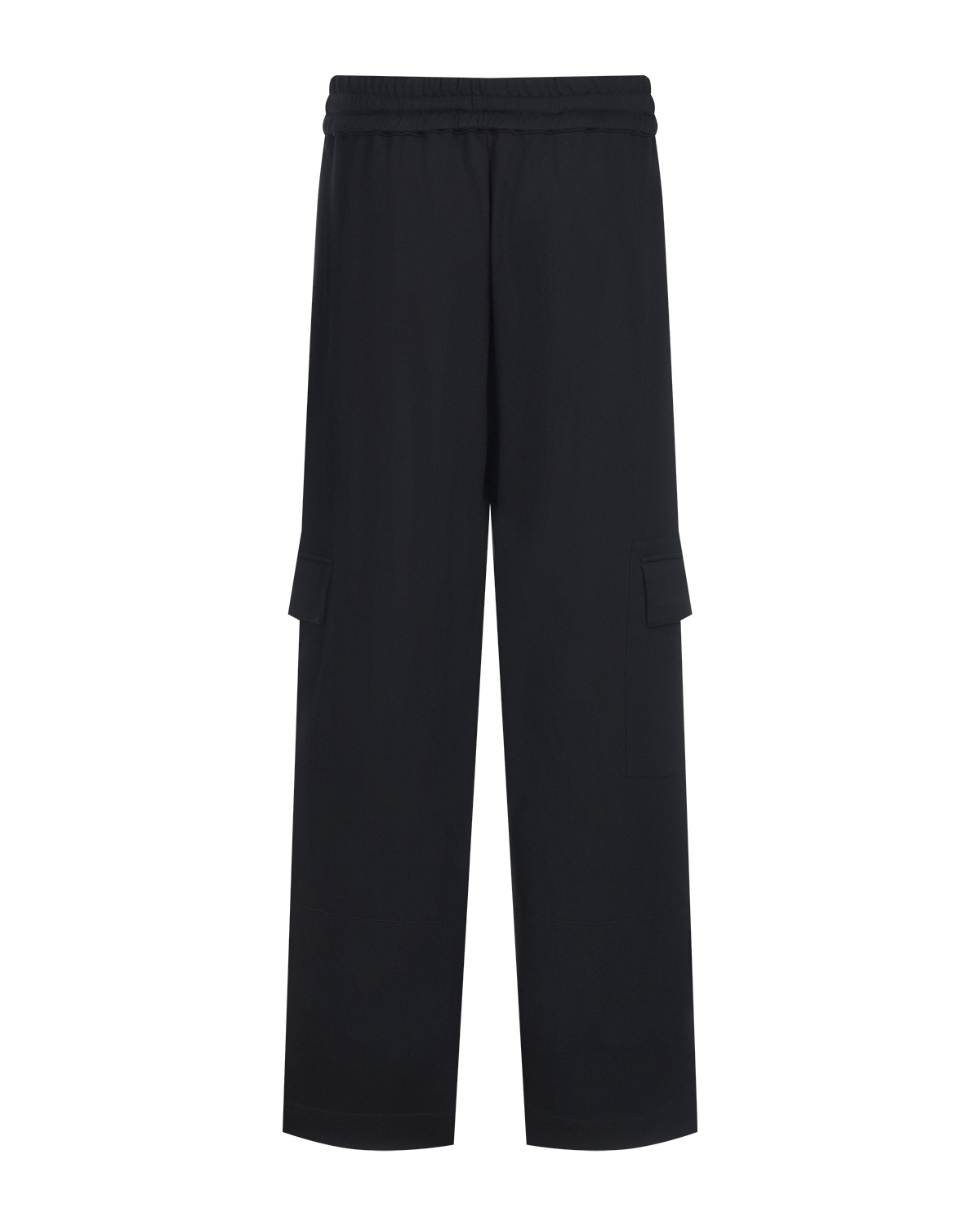Черные брюки с карманами карго 5 Preview - фото 6
