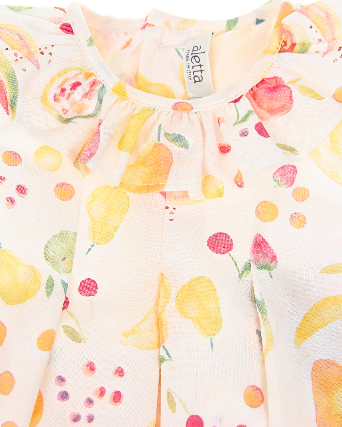 Платье с принтом "фрукты" Aletta детское - фото 6
