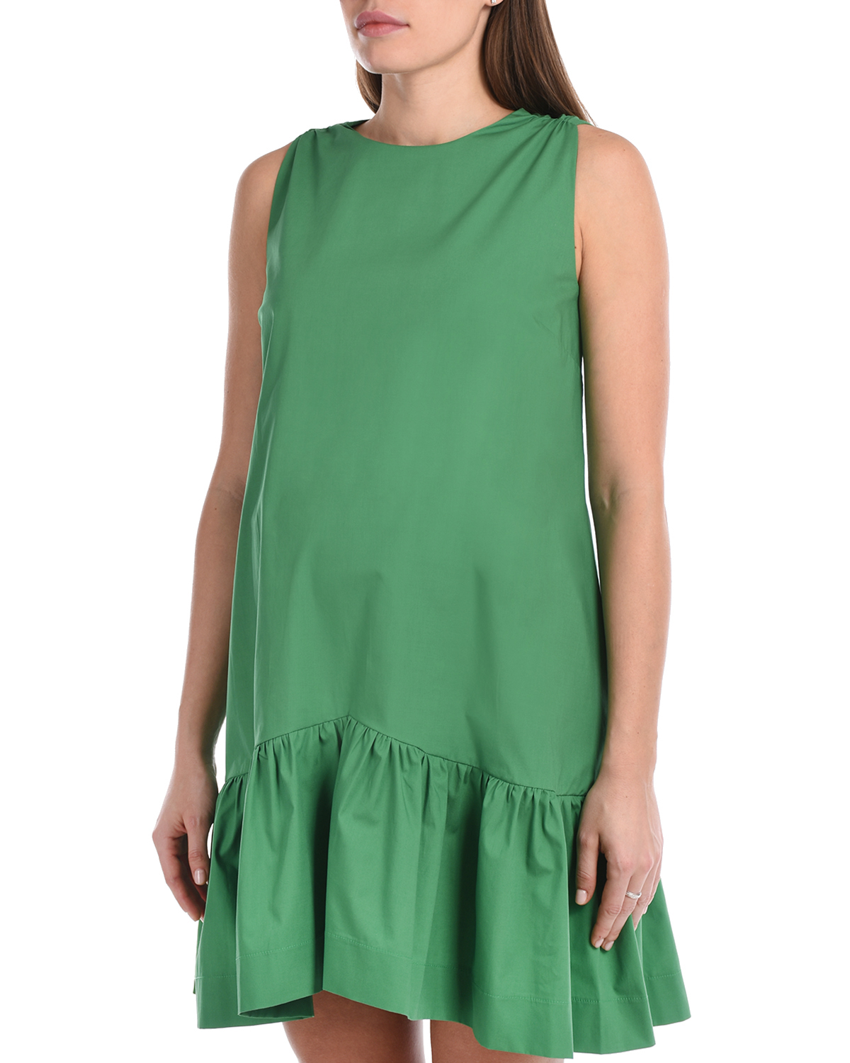 Зеленое платье с бантами на спинке Attesa, размер 40, цвет зеленый - фото 9