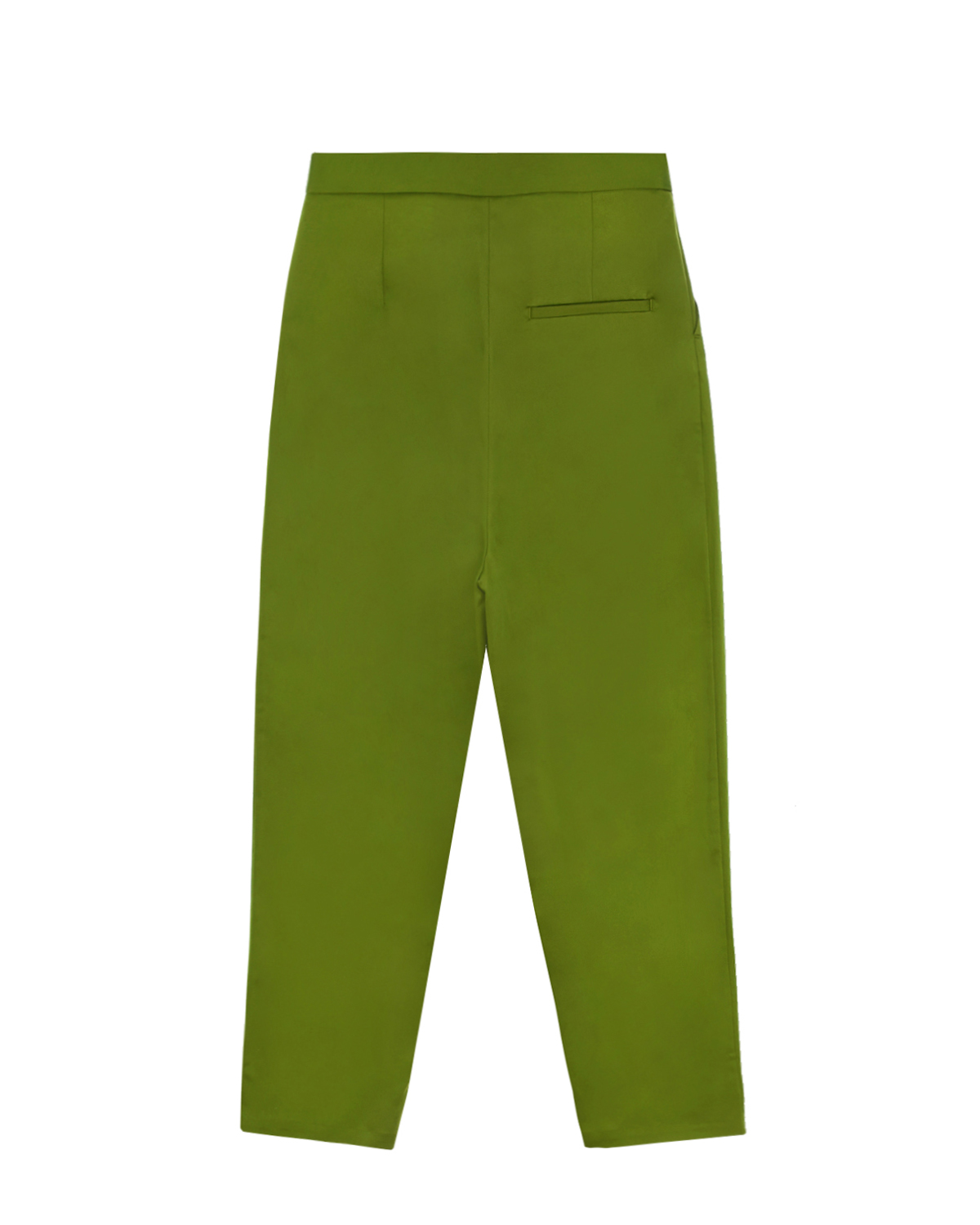 Зеленые брюки-бананы Burberry детские, размер 152, цвет зеленый - фото 3