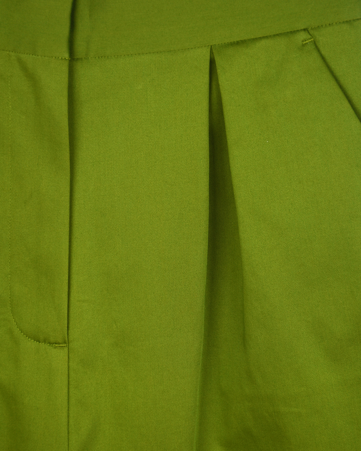Зеленые брюки-бананы Burberry детские, размер 152, цвет зеленый - фото 4