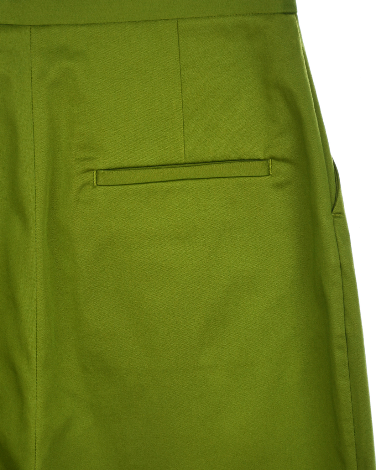 Зеленые брюки-бананы Burberry детские, размер 152, цвет зеленый - фото 5