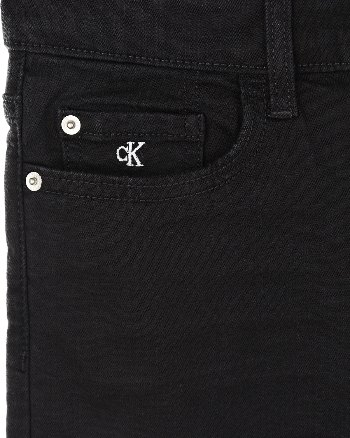 Черные джинсы skinny fit Calvin Klein детские - фото 4