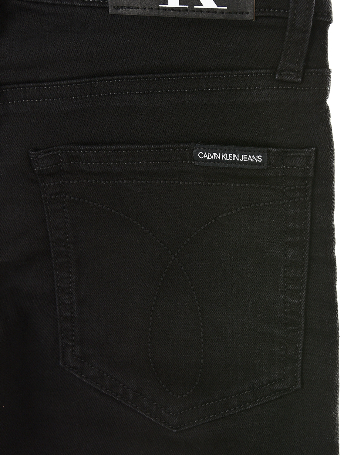 Черные джинсы skinny fit Calvin Klein детские - фото 5