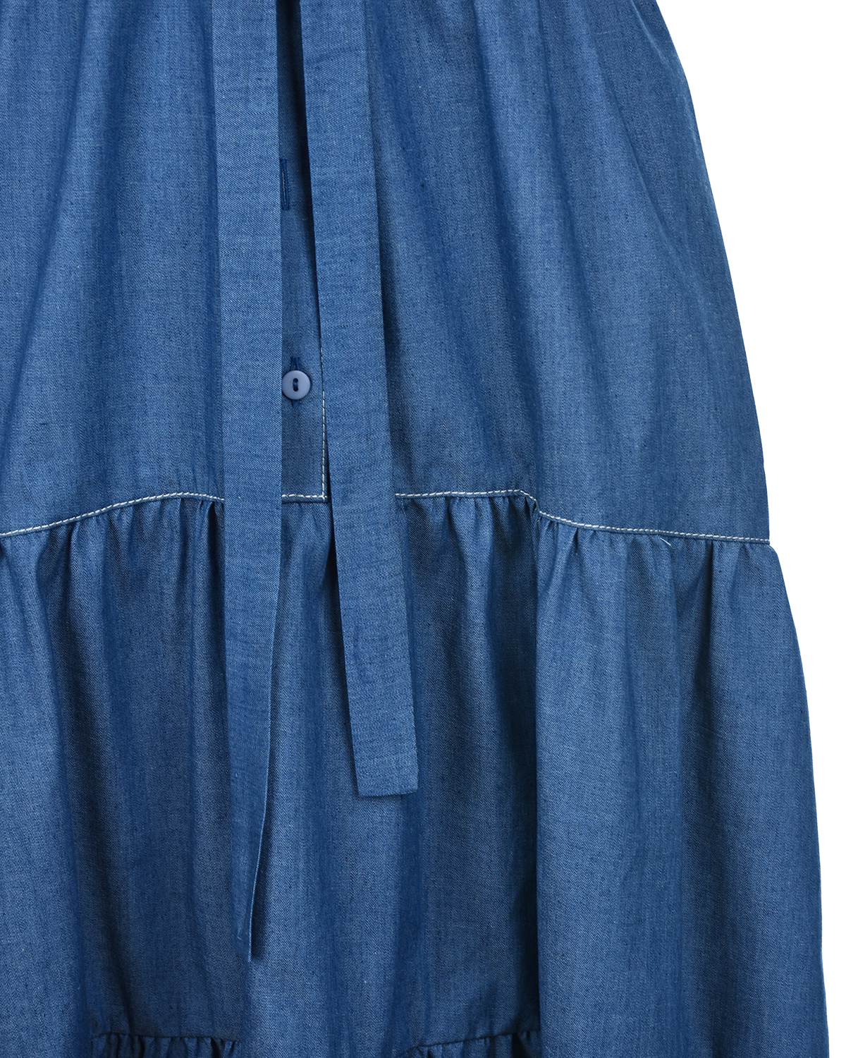 Синее джинсовое платье для беременных Dan Maralex - фото 7