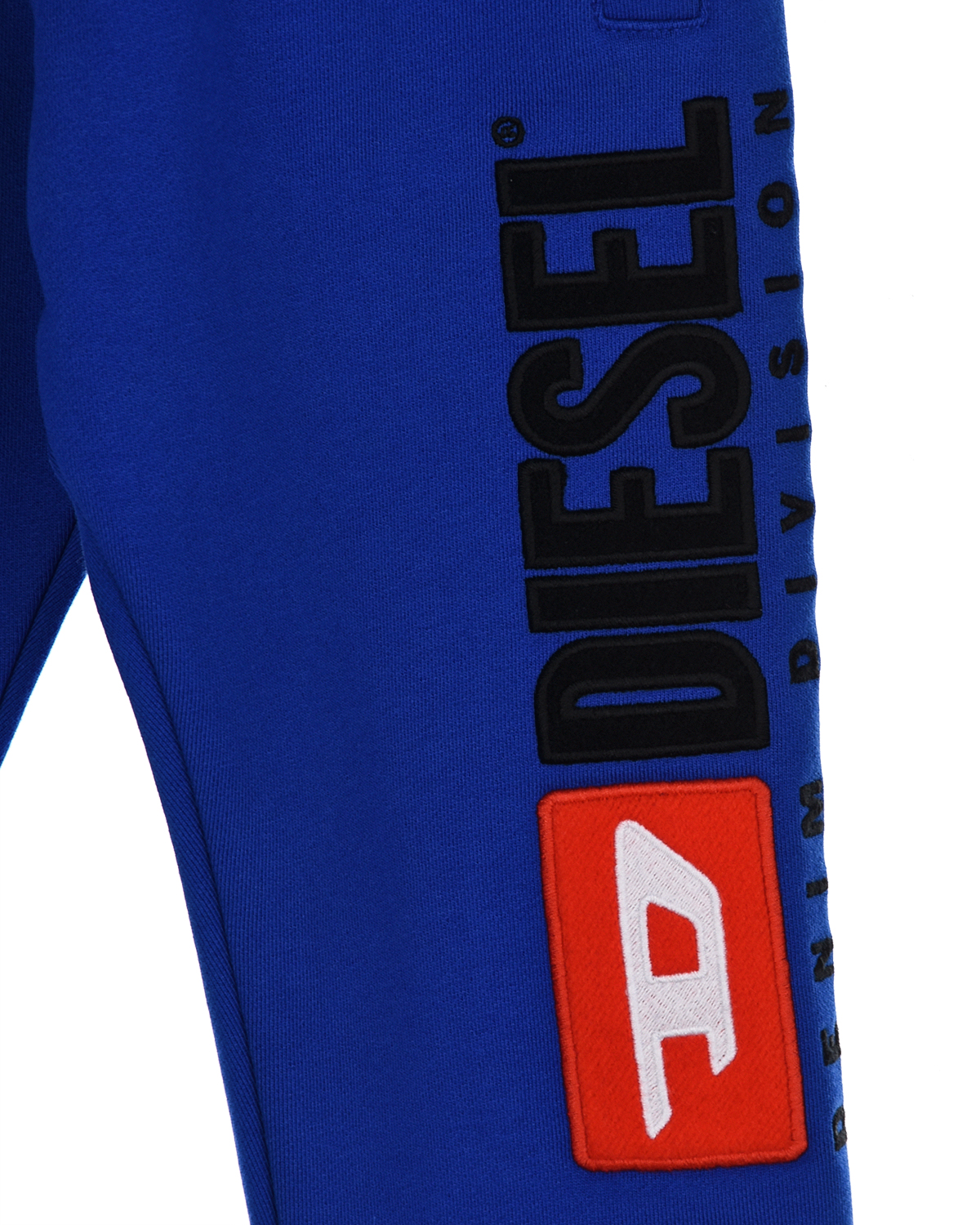 Синие спортивные брюки с логотипом Diesel детские - фото 3