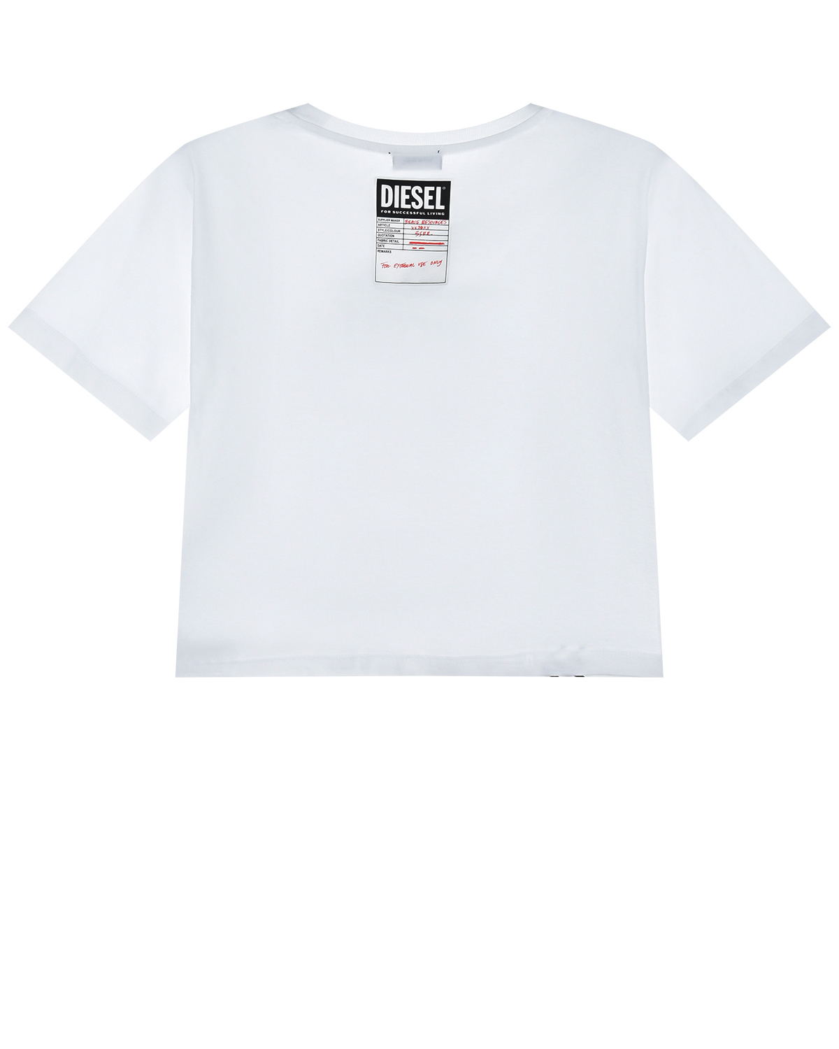 Белая футболка с логотипом Diesel детская - фото 2