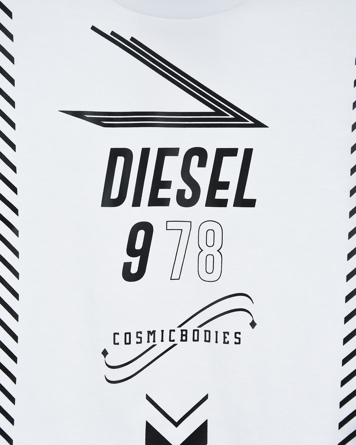 Белая футболка с логотипом Diesel детская - фото 3