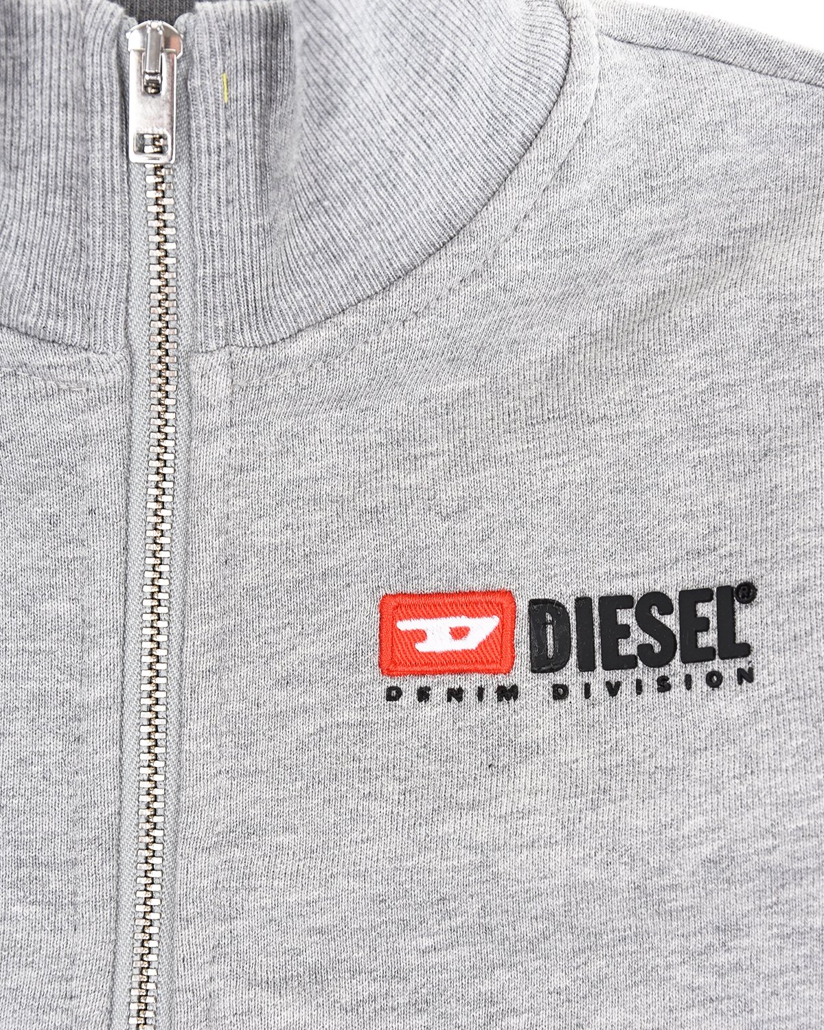Серый спортивный костюм с логотипом Diesel детский - фото 5