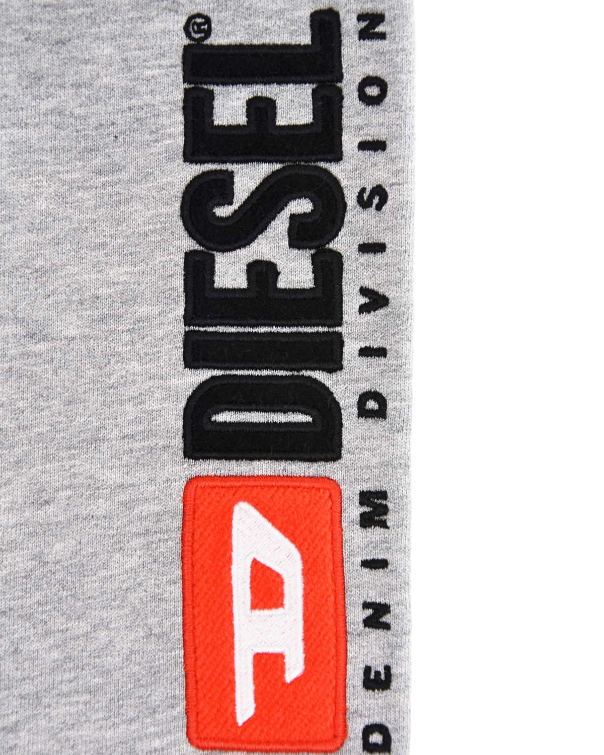 Серый спортивный костюм с логотипом Diesel детский - фото 7