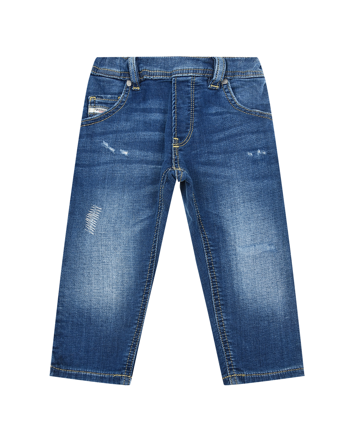 Синие джинсы с разрезами Diesel детские