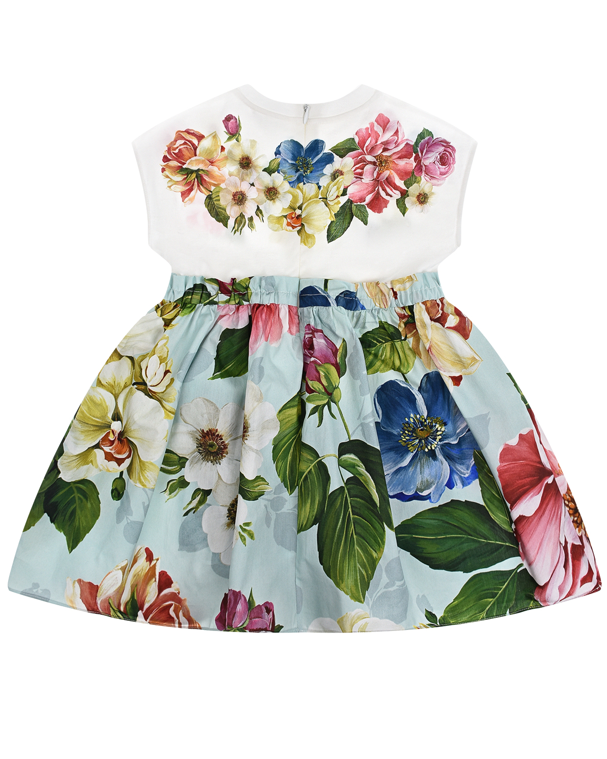 Платье с цветочным принтом Dolce&Gabbana детское - фото 2