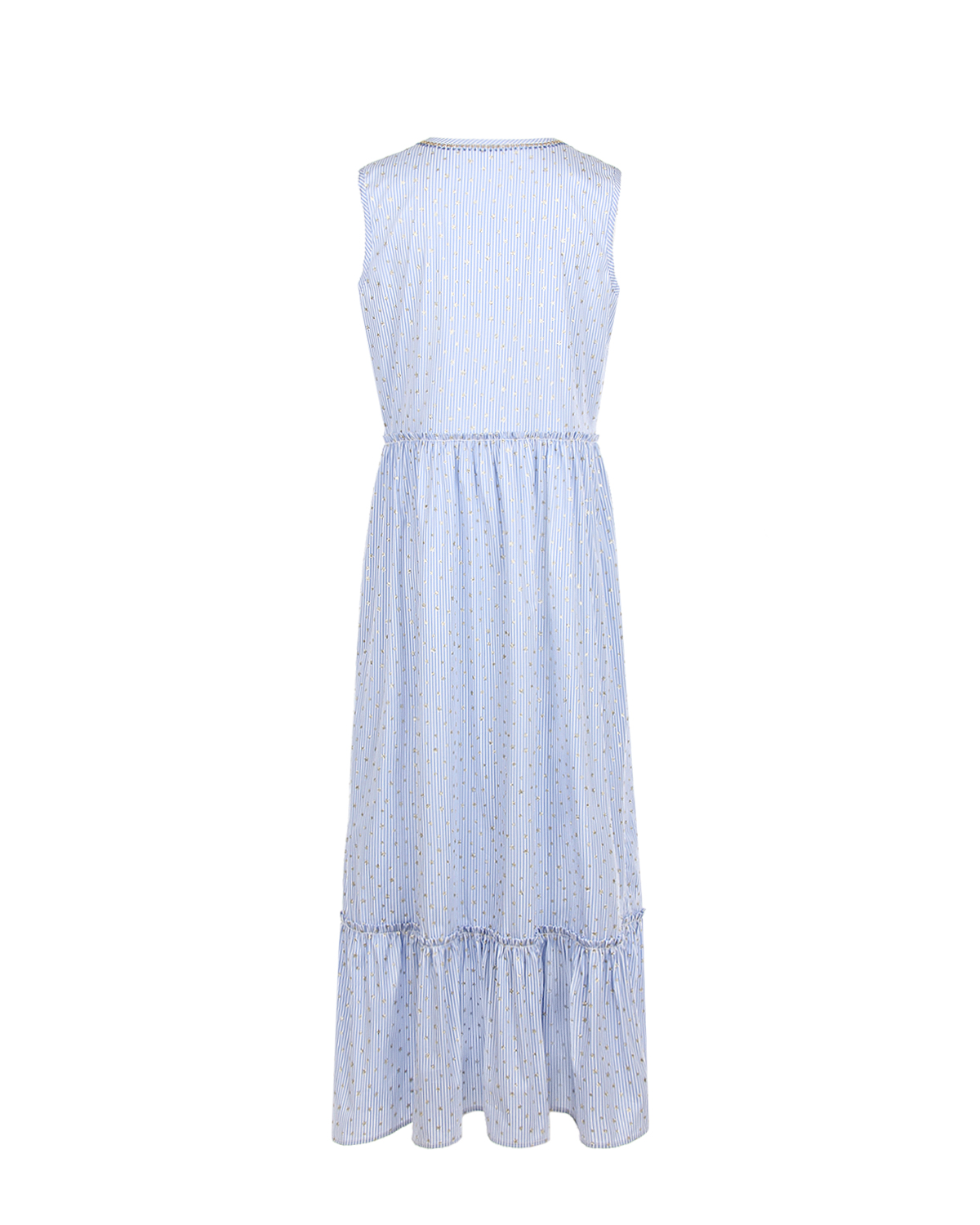 Платье в сине-белую полоску Ermanno Scervino детское - фото 2