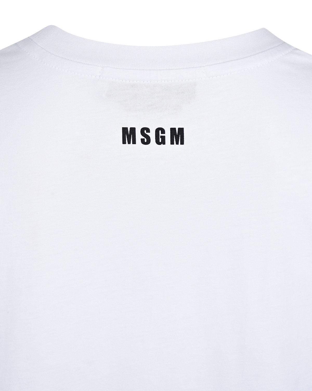 Белое платье-футболка MSGM - фото 8