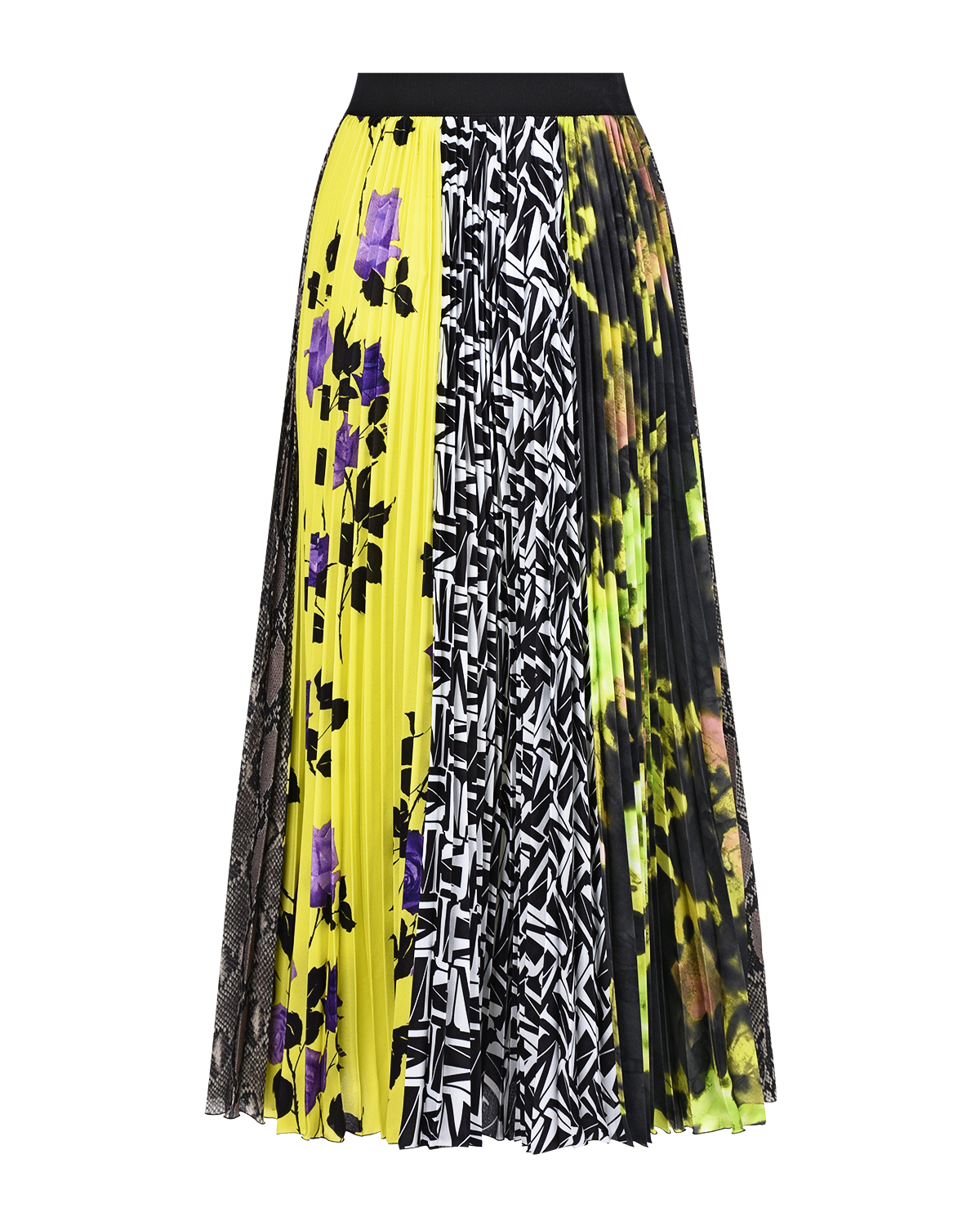 Плиссированная юбка в стиле color block MSGM - фото 7
