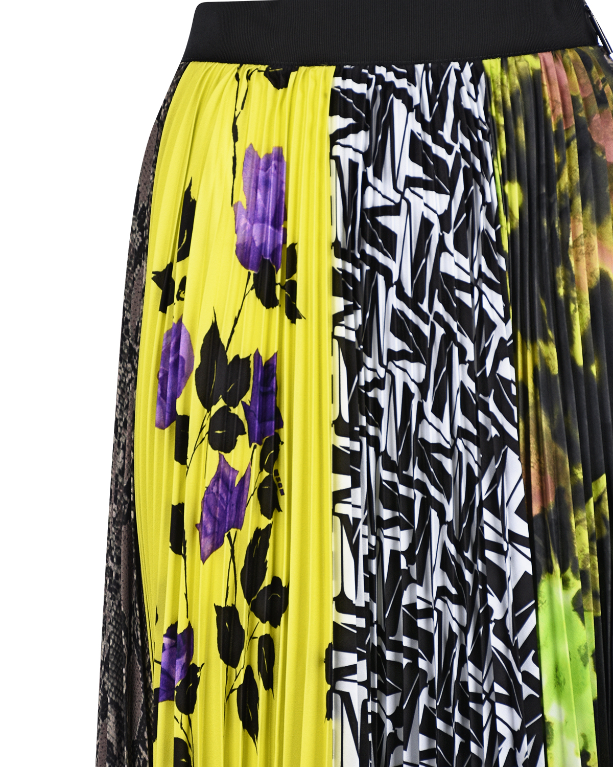 Плиссированная юбка в стиле color block MSGM - фото 8