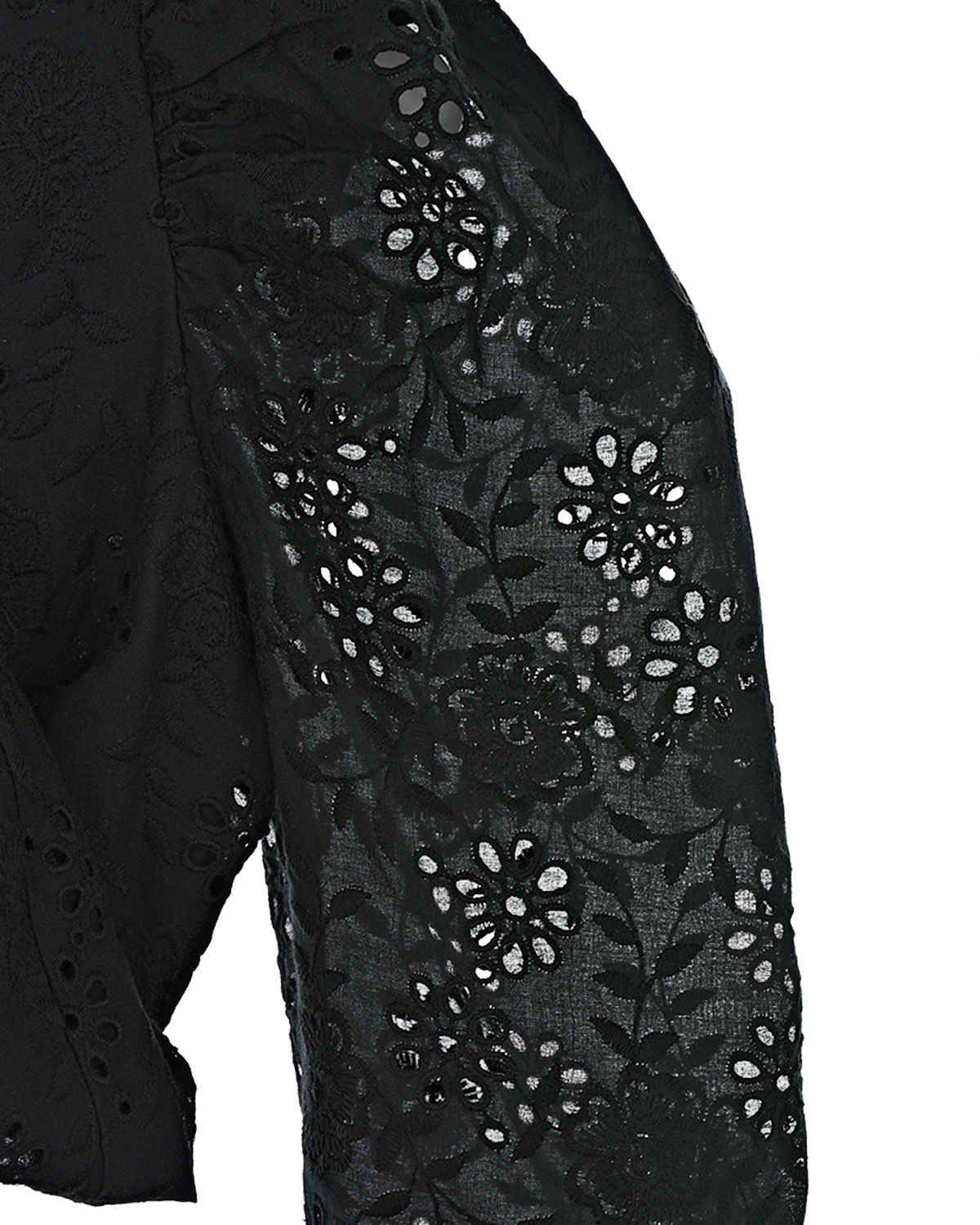 Черное платье прямого кроя Monnalisa детское, размер 164, цвет черный - фото 4