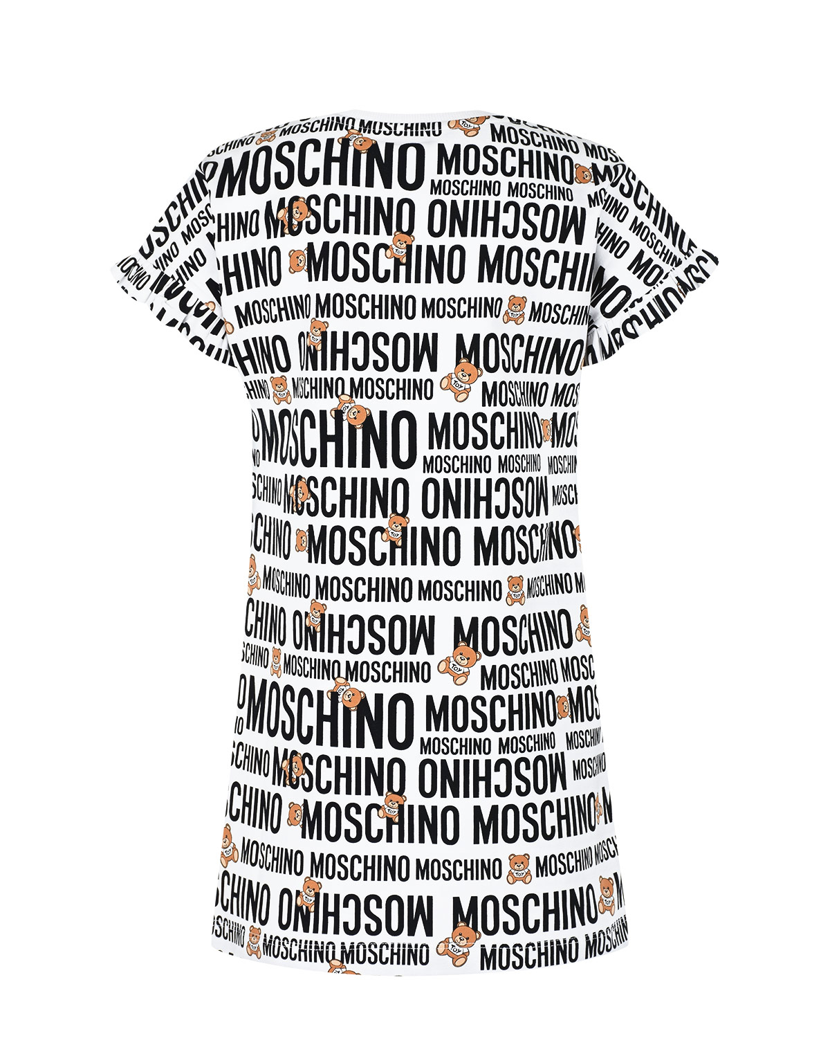 Платье-футболка с логотипом Moschino детское - фото 2