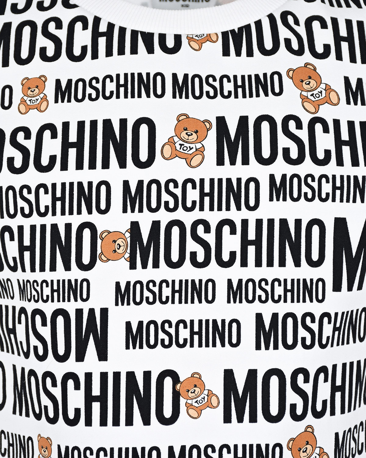 Платье-футболка с логотипом Moschino детское - фото 3