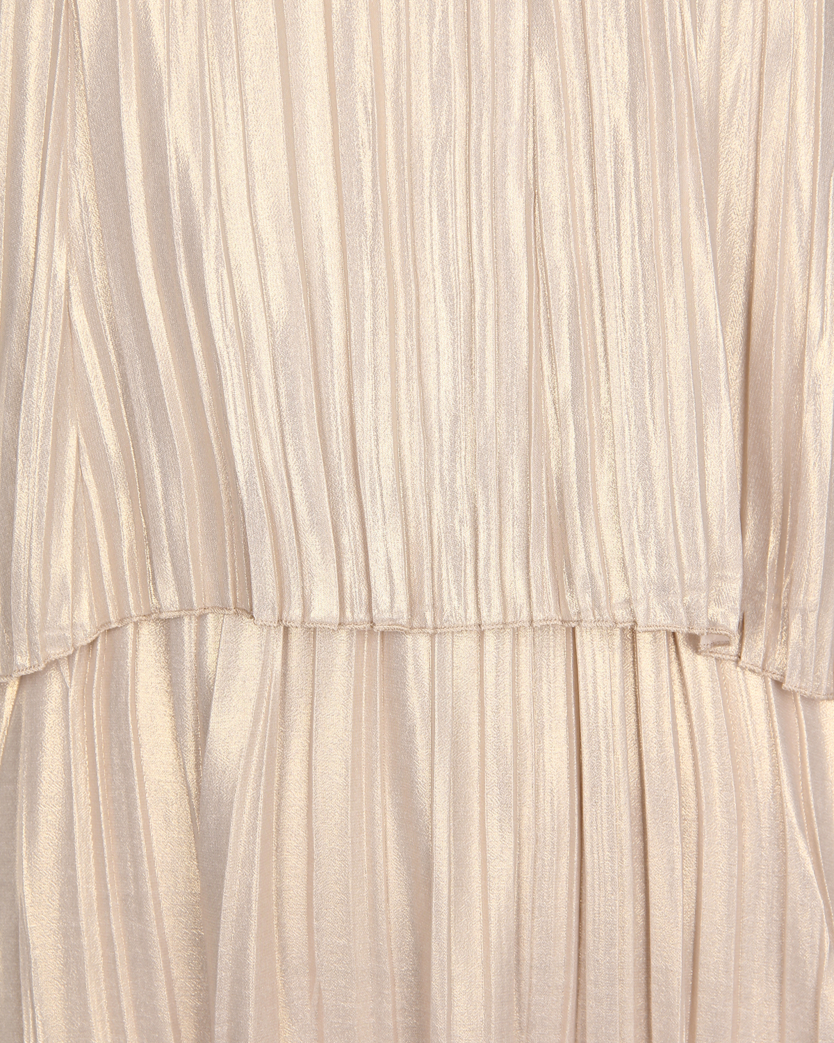 Бежевое платье с плиссировкой Panicale, размер 40, цвет бежевый - фото 6