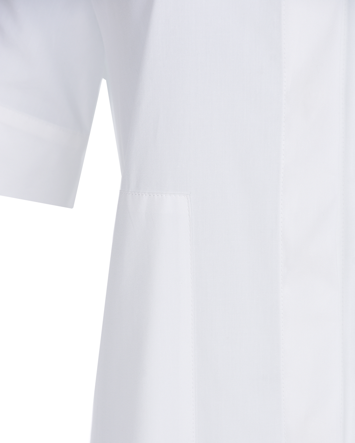 Хлопковое платье-рубашка Panicale, размер 40, цвет белый - фото 4