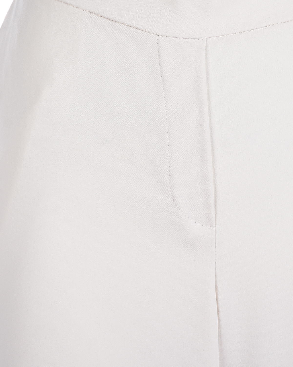 Белые брюки прямого кроя Parosh, размер 40, цвет белый - фото 6