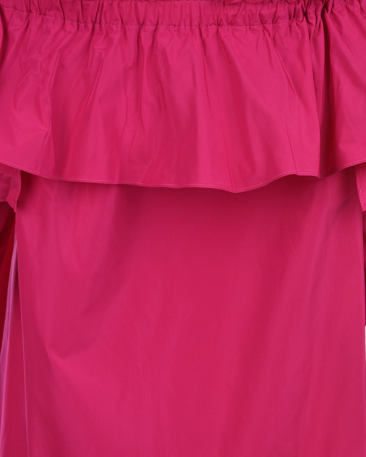 Платье цвета фуксии с оборкой Parosh, размер 40 - фото 3