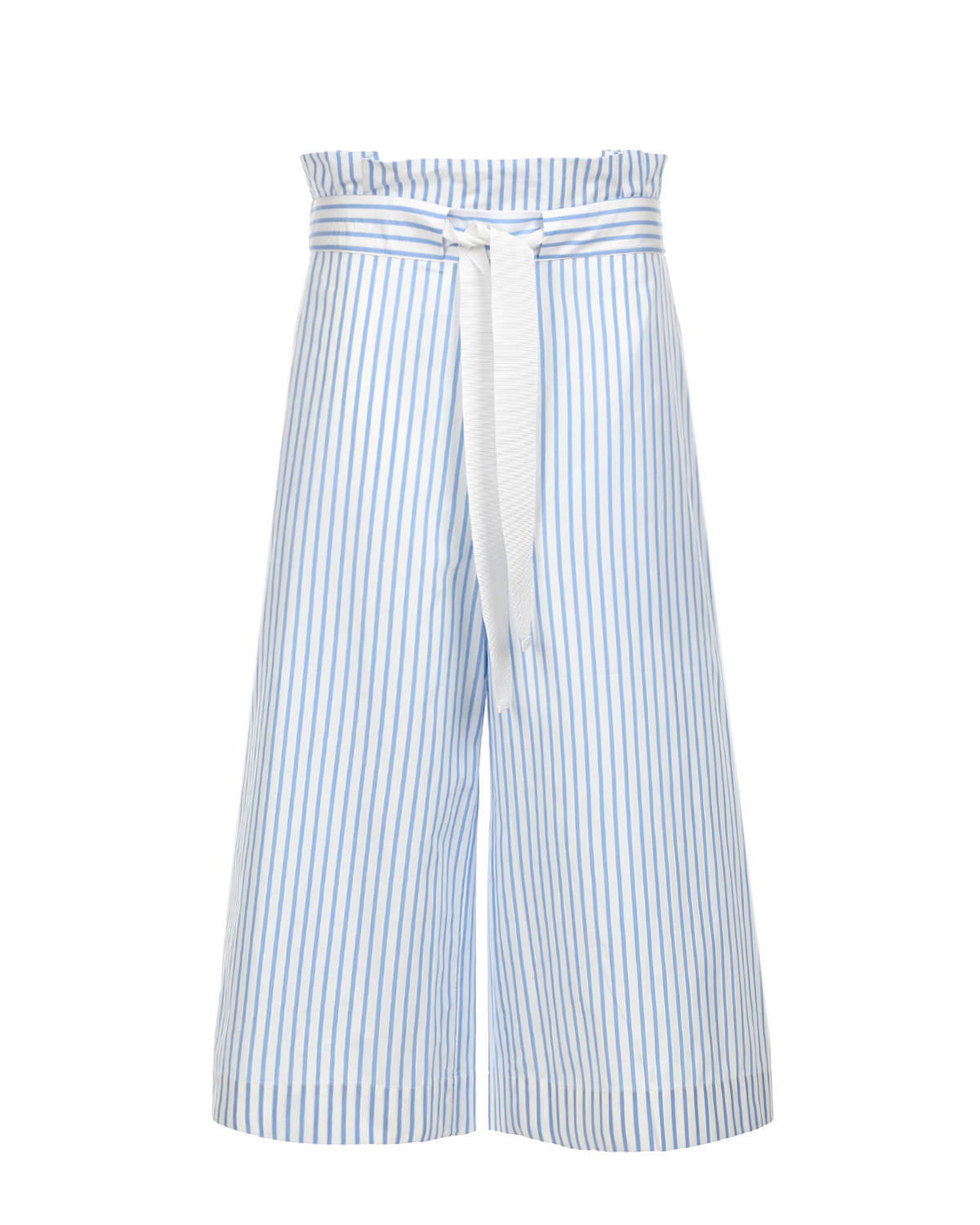 Юбка-брюки в бело-голубую полоску Sara Roka, размер 42, цвет белый - фото 1